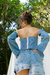 Corset com luvas UPCYCLE #06 - loja online