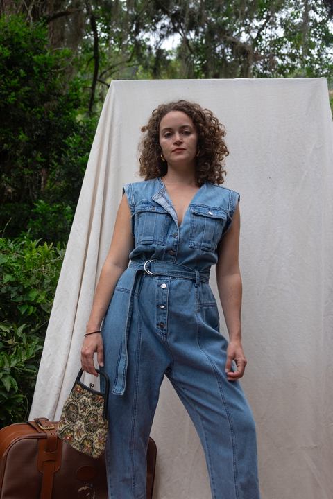 Macacão jeans