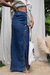 Saia jeans longa - old is cool