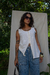Blusa branca boho - comprar online