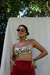 Top nude estrelado - old is cool