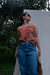 Blusa laranja vintage - comprar online
