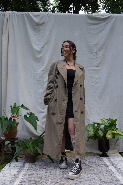 Trench coat nude IMPORTADO - comprar online