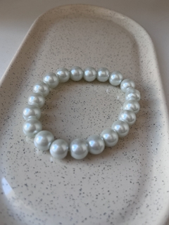 Pulsera perlas grandes blancas (ER3504) - comprar online