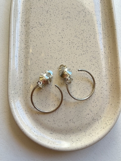 Aros Clip Argolla Plateada (ER4548)