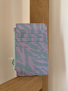 Tarjetero trendy - Aqua (ER949)