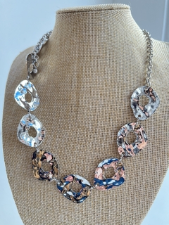 Collar Bijou-Plateado (ER02052) - comprar online