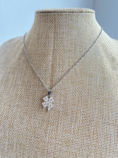 Collar Acero-Hoja De Trebol (ER9164) - comprar online