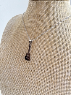 Collar Acero-Guitarra (ER9180) - comprar online