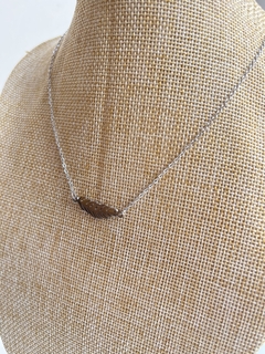 Collar Acero-Pluma (ER9191) - comprar online