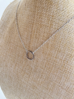 Collar Acero-Circulo (ER9183) - comprar online
