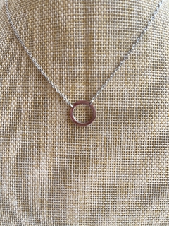 Collar Acero-Circulo (ER9183) en internet