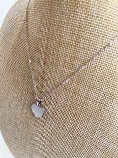 Collar Acero-Corazon (ER9173) - comprar online
