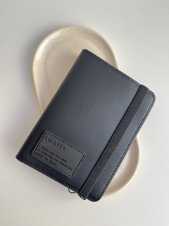Portapasaporte Amayra - Negro (ER2171) - comprar online