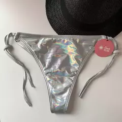 Colalles holografica plata (ER7081) - comprar online