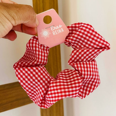 Scrunchie Cuadrille - Roja (ER02748) - comprar online