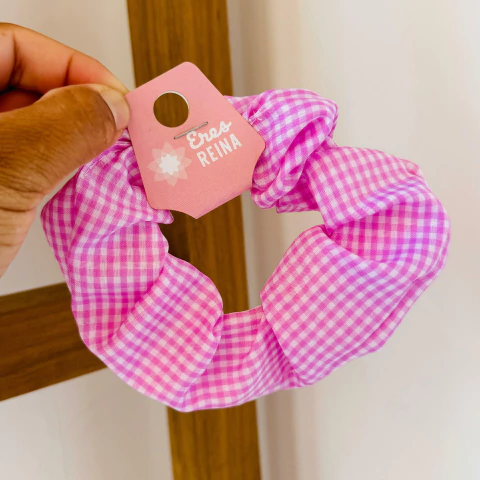 Scrunchie Cuadrille - Rosa (ER02750) - comprar online
