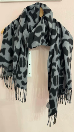 Bufandon Animal Print-Gris (ER9784) - comprar online