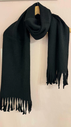Bufanda Lanilla-Negro (ER9968) - comprar online