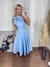 Vestido Paola azul - Refinatta Store