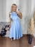 Vestido Paola azul na internet