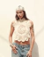 Blusa Crochê Mandala Off White