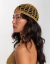 Headpiece Seda Dourado Crochê on internet