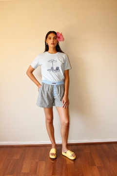 Shorts estilo bóxer