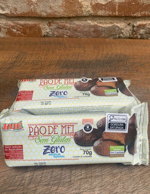 Pão de Mel Zero Lactose