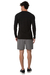 Camiseta Slim Fit Raglan Poliamida com Elastano Manga Longa - comprar online