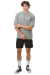 Camiseta Oversized Estonada Heavy - Parolli | Roupas de Academia Minimalistas para Alto Desempenho