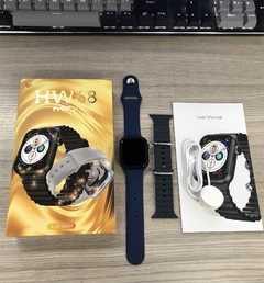 IWO HW68 MINI 41mm NFC Série 8 Tela Infinita, TRAVA de Pulseira + BRINDES - loja online