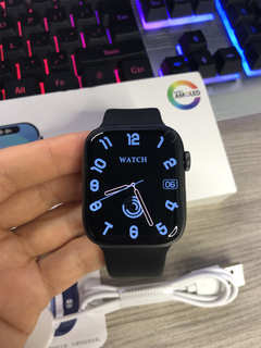 IWO W99 PLUS SÉRIE 9 45MM NFC, 2GB MEMÓRIA, TELA AMOLED HD 2.0", CHATGPT, DOUBLE TOQUE, MICRO OS 10 + BRINDES