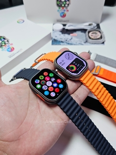 IWO W69 ULTRA PLUS 49mm 2Gb MEMÓRIA Tela 2.2" Amoled HD NFC BÚSSOLA GPS Tracking + BRINDES - AndersonCell Oficial