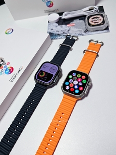 IWO W69 ULTRA PLUS 49mm 2Gb MEMÓRIA Tela 2.2" Amoled HD NFC BÚSSOLA GPS Tracking + BRINDES - AndersonCell Oficial