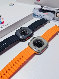 IWO W69 ULTRA PLUS 49mm 2Gb MEMÓRIA Tela 2.2" Amoled HD NFC BÚSSOLA GPS Tracking + BRINDES