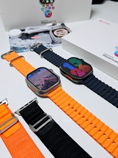 Imagem do IWO W69 ULTRA PLUS 49mm 2Gb MEMÓRIA Tela 2.2" Amoled HD NFC BÚSSOLA GPS Tracking + BRINDES