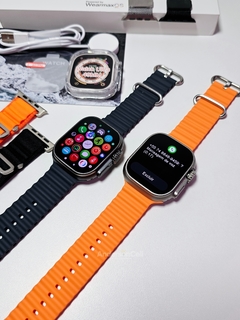 IWO W69 ULTRA PLUS 49mm 2Gb MEMÓRIA Tela 2.2" Amoled HD NFC BÚSSOLA GPS Tracking + BRINDES - loja online