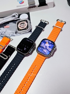 IWO W69 ULTRA PLUS 49mm 2Gb MEMÓRIA Tela 2.2" Amoled HD NFC BÚSSOLA GPS Tracking + BRINDES