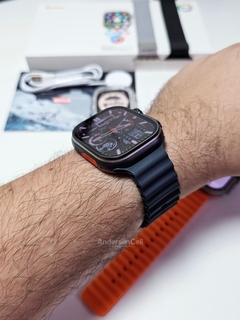IWO W69 ULTRA PLUS 49mm 2Gb MEMÓRIA Tela 2.2" Amoled HD NFC BÚSSOLA GPS Tracking + BRINDES - loja online