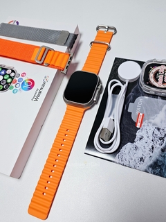 IWO W69 ULTRA PLUS 49mm 2Gb MEMÓRIA Tela 2.2" Amoled HD NFC BÚSSOLA GPS Tracking + BRINDES - loja online