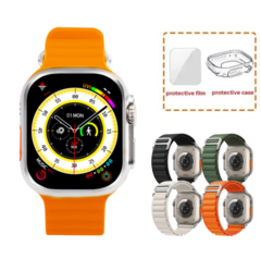 HELLO WATCH 3 PLUS 2° GER 2024 49MM 1:1 ULTRA 2 TELA AMOLED HD 4GB DE MEMÓRIA NFC WATCH OS 10 + 06 BRINDES - AndersonCell Oficial