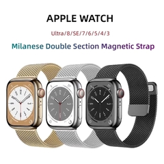 PULSEIRA METAL MILANESA 42 Á 49MM