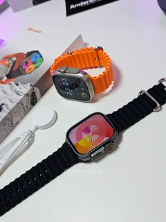 IWO ULTRA 9 PLUS 49mm Tela 2.2" NFC SISTEMA MICRO OS 10 ILHA DINÂMICA BÚSSOLA + BRINDES - comprar online