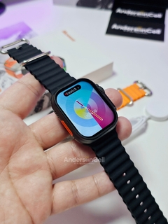 IWO ULTRA 9 PLUS 49mm Tela 2.2" NFC SISTEMA MICRO OS 10 ILHA DINÂMICA BÚSSOLA + BRINDES - AndersonCell Oficial
