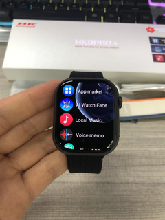 IWO HK9 PRO PLUS Série 9 45mm Tela AMOLED 2.04" HD NFC, Processador DUAL CORE, 1Gb Memória interna+ BRINDES - AndersonCell Oficial