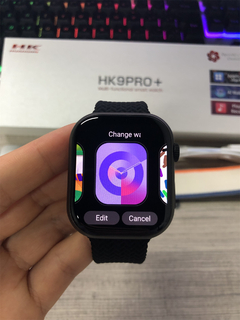 IWO HK9 PRO PLUS Série 9 45mm Tela AMOLED 2.04" HD NFC, Processador DUAL CORE, 1Gb Memória interna+ BRINDES na internet