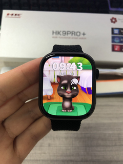IWO HK9 PRO PLUS Série 9 45mm Tela AMOLED 2.04" HD NFC, Processador DUAL CORE, 1Gb Memória interna+ BRINDES