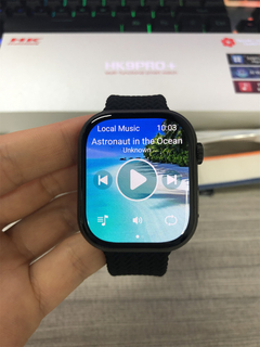 IWO HK9 PRO PLUS Série 9 45mm Tela AMOLED 2.04" HD NFC, Processador DUAL CORE, 1Gb Memória interna+ BRINDES