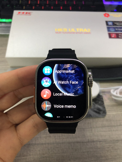 IWO HK9 ULTRA 2 49mm Tela AMOLED 2.14" HD NFC, Processador DUAL CORE, 1Gb Memória interna + BRINDES na internet